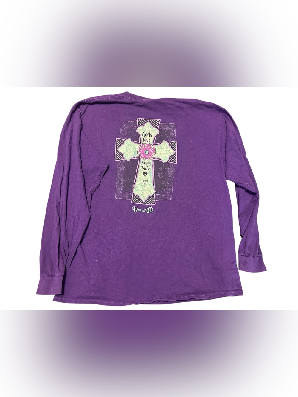 Women’s blessed girl long sleeve shirt